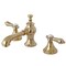Kingston Brass KC7062BAL 8" Widespread Bathroom Faucet, Polished Brass KC7062BAL - alternate 1